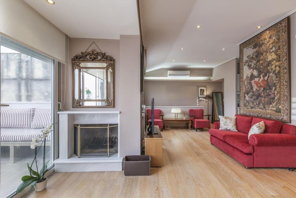 Luxury Acropolis View Duplex Penthouse In Thiseio 155M2 Atény Exteriér fotografie